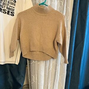 GAP Tan Turtleneck Sweater